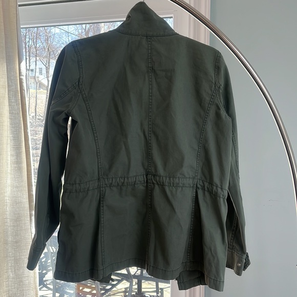 Madewell womens jacket in army green size small - Picture 3 of 3